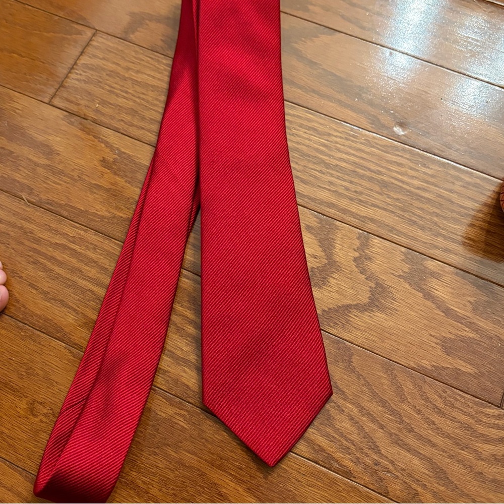 Gitman Bros. Red Silk Tie